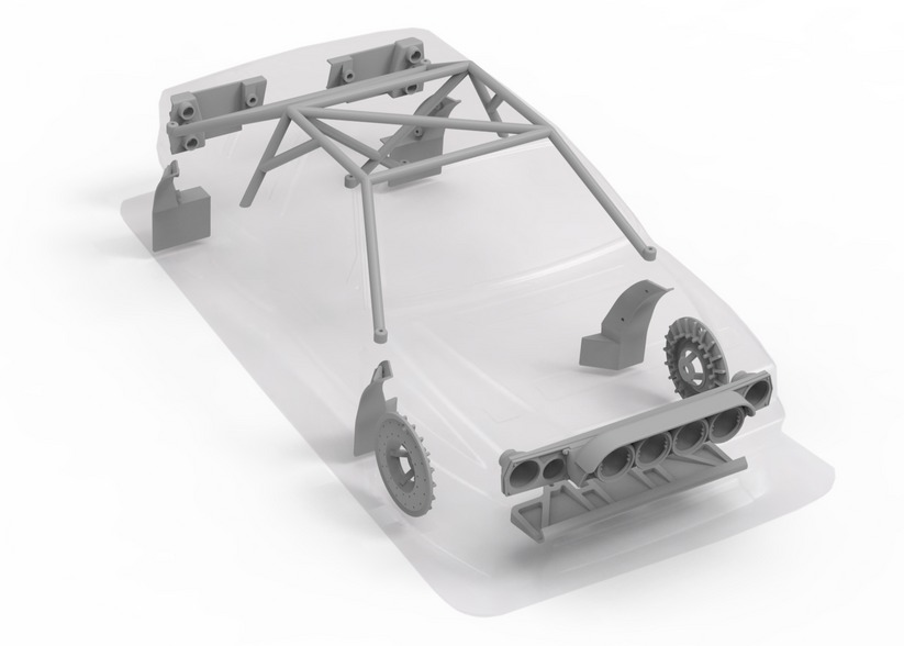 Knight Customs
Delta integrale detail parts set